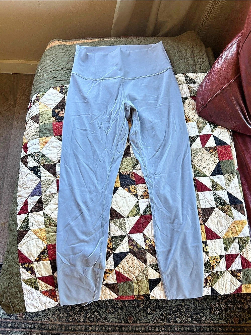 Size 8 Lululemon Align High-Rise Pant 28" Blue Leggings